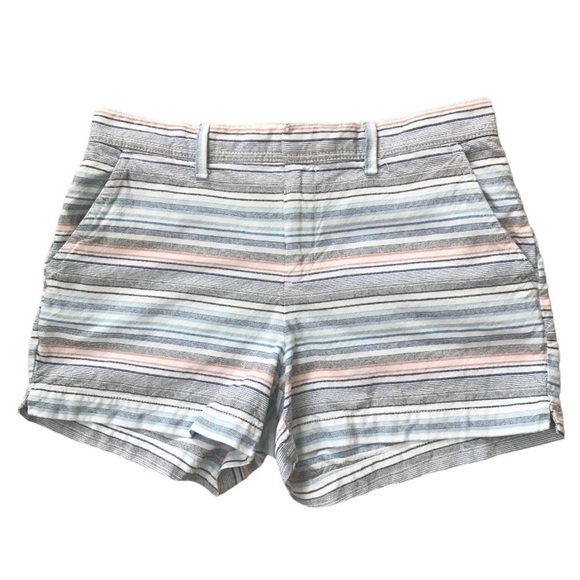 GAP Stripe City Shorts in Cotton Canvas - Picture 2 of 5